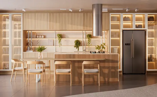 Cozinha linear